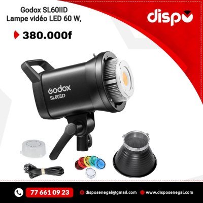 Godox SL6IID Lampe Vidéo LED 60W