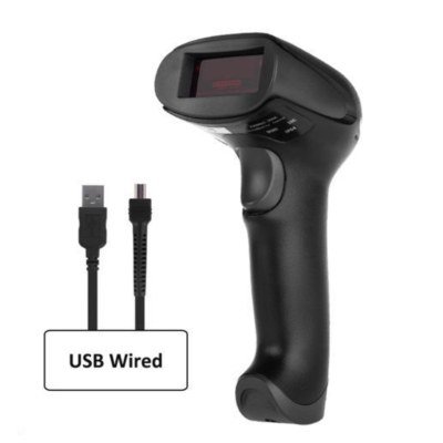 Lecteur de Code-Barres Portable Netum F6-1D Laser Sans Fil 2.4G Hz
