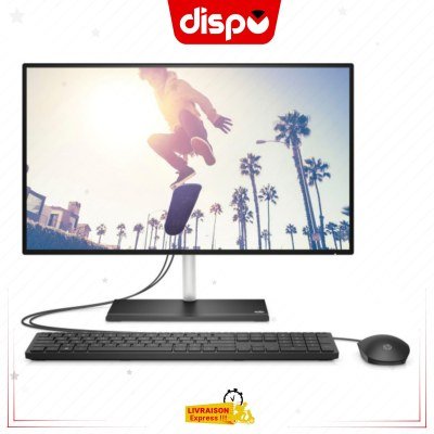 Ordinateur All-in-One HP 24 CB1017NH Intel Core i5 RAM 8 GB SSD 512 GB Ecran 24″ non tactile Full HD WIN 11