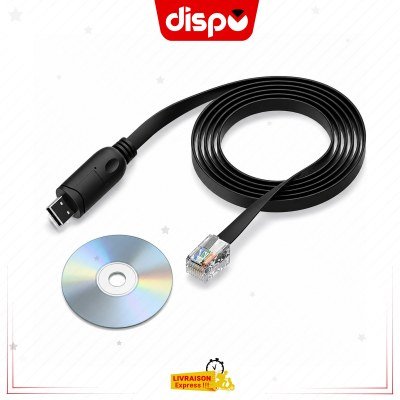 Câble de Console USB RJ45 Cisco : La Solution Simple Pour Configurer Vos Équipements Réseau