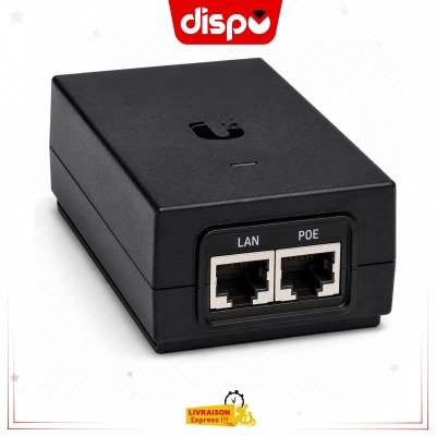 Injecteur PoE Ubiquiti 48VDC 0.5A