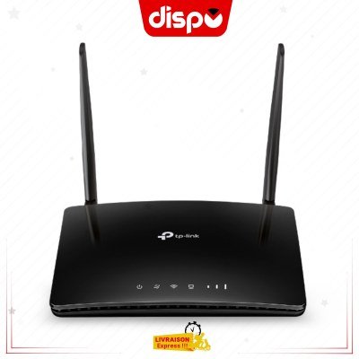 Routeur TP-Link TL-MR6400 4G LTE Wi-Fi N 300 Mbps : La Liberté Connectée Sans Compromis