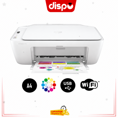 Imprimante Multifonction HP DeskJet 2720 Couleur (Wi-Fi)