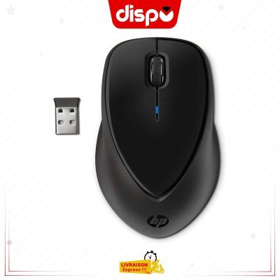 Souris Sans Fil HP Comfort Grip - Noir