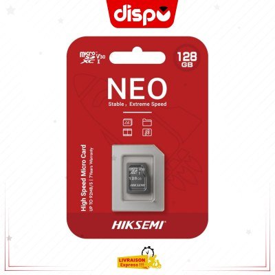 Carte Mémoire HIKSEMI NEO HS-TF-C1 MicroSD 128GB