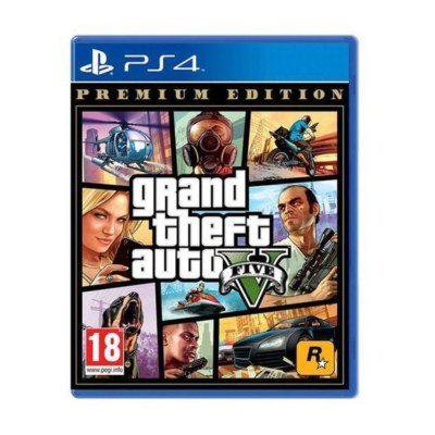 Rockstar Games Grand Theft Auto V GTA 5 - EDITION PREMIUM - Jeu PS4