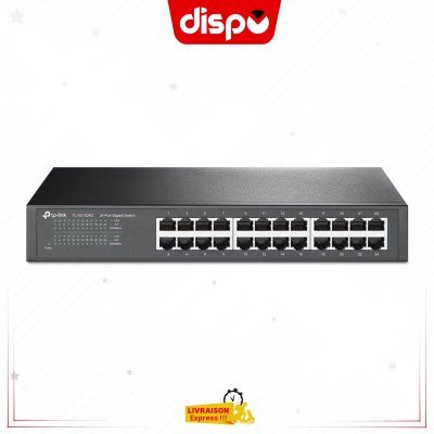 Switch TP-LINK TL-SG1024D Switch de bureau rackable 24 ports Gigabit