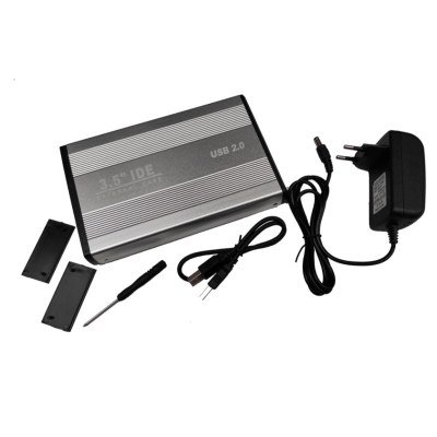 Boîtier Disque Dure SATA Externe 3.5" USB 2.0
