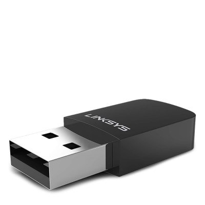 Linksys Clé Wifi Linksys AC600 Dual-Band WUSB6100M Noir