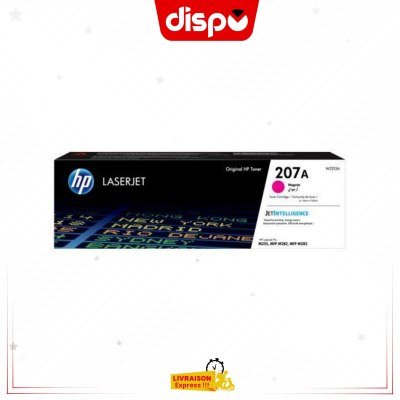 Cartouche de Toner HP 207A Rouge LaserJet