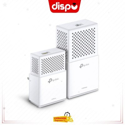 Point D'accès TP-Link TL-WPA7510 Kit 2 CPL AV1000 + Wi-Fi AC750, 1 port Gigabit