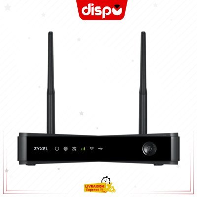 Routeur Zyxel LTE3301-Plus Wi-Fi interne 4G LTE-A 300 Mbps Avec Emplacement SIM AC1200