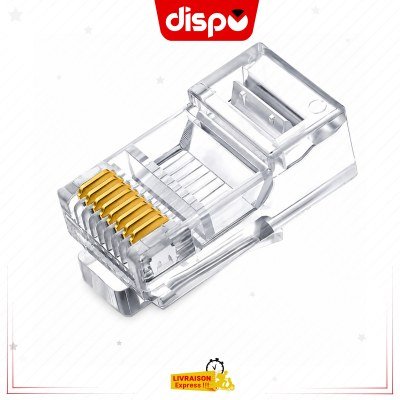 Connecteur RJ45 Cat.6 Standard UTP