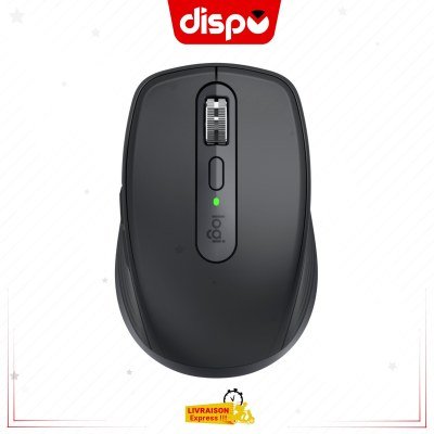 Souris Sans Fil Logitech MX Anywhere 3S Silencieuse, Compacte, Défilement Rapide