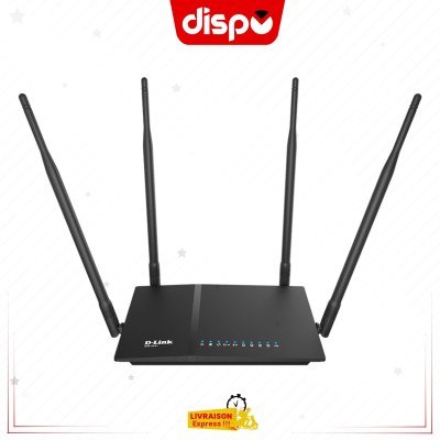 Modem Routeur D-Link AC1200 DIR-825 Wi-Fi Gigabit