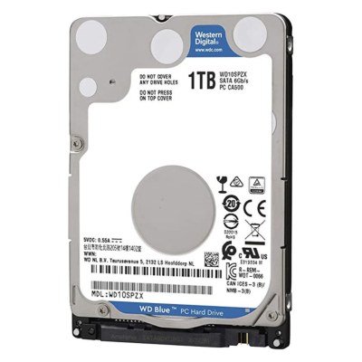 Disque dur interne PC 1To - WD10SPZX - 2.5" - SATA 6Gb/s - 5400 tours/min
