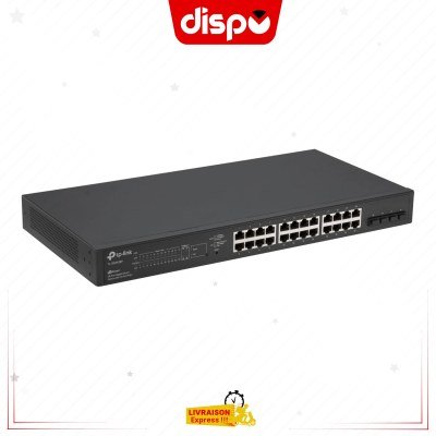 Switch TP-LINK TL- SG2428P 24xGBit/4xSFP PoE+ géré (250W)