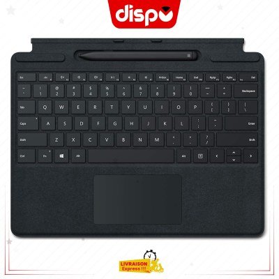 Clavier Microsoft Surface Pro Signature avec Stylet, Slim Pen