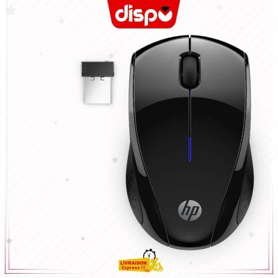 Souris Sans Fil HP X3000 G2 – Contrôle Ambidextre A 3 Boutons Et Molette De Défilement