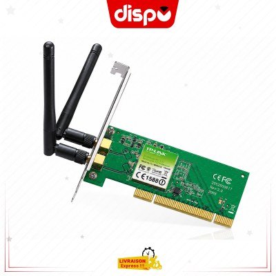 Carte Réseau TP-Link TL-WN851ND : Une Carte Wi-Fi PCI Rapide et Stable pour Votre PC