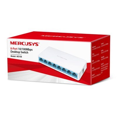 Mercurys switch 8 port MS108