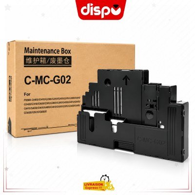 Boîte de Maintenance Compatible Canon MC-G02 – Pour Imprimantes PIXMA G1410, G2410, G3410, G4410, G5010