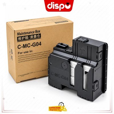 Boîte de Maintenance Compatible Canon MC-G04 – Pour Imprimantes PIXMA G1140, G2140, G3140, G4170, G5070, G6070