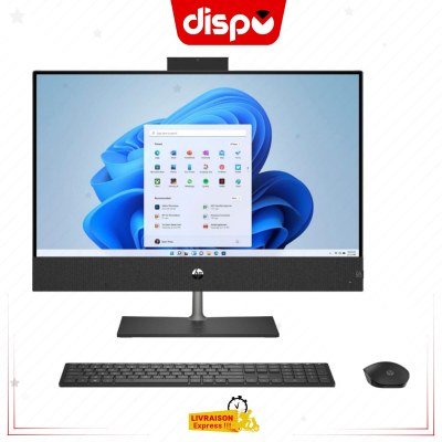 Ordinateur All-in-One HP 27-D0119 – 27″, Intel i7, 16GB RAM, 256GB SSD + 1TB HDD
