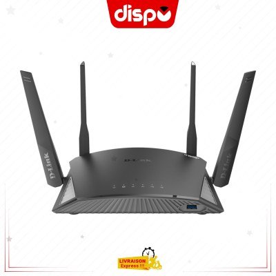 Modem Routeur D-Link AC2600 DIR-2660 Smart Mesh Wi-Fi EXO