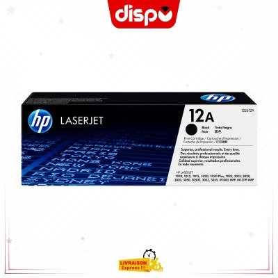 Cartouche Toner HP Laser 12A Original