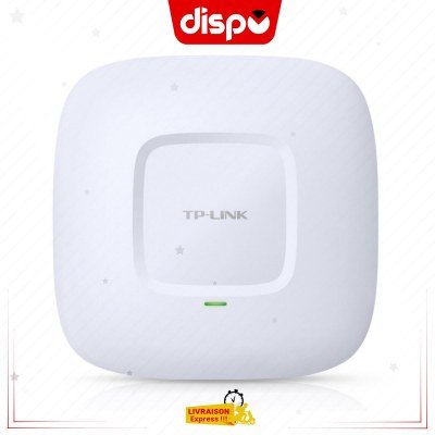 Point D'accès TP-Link EAP220 N600 Sans Fil Double Bande, Montage Plafond, 2,4 GHz 300 Mbit/s