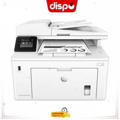 Imprimante Multifonction HP LaserJet Pro MFP M227FDW Monochrome Wi-Fi