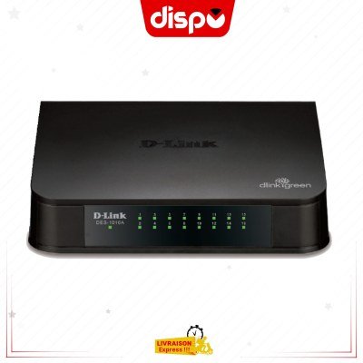 Switch D-Link DES-1016A à 16 ports 10/100 Mbps