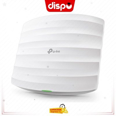 Point D'accès TP-Link Omada EAP225 AC1350 - Point D'accès Wi-Fi 5 Plafonnier, Ports Ethernet Gigabit