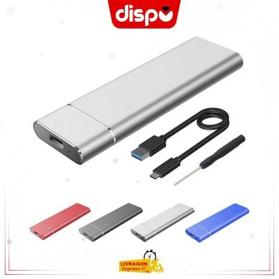 Boîtier Disque Dur.2 SSD M.2 Type-C vers NVMe