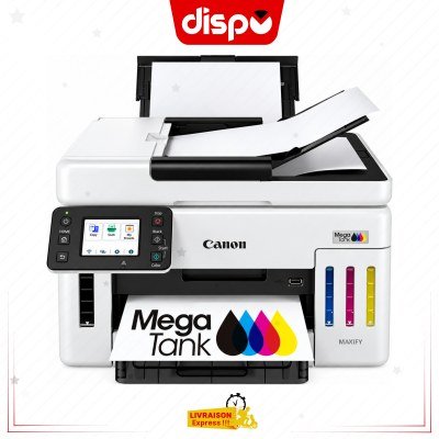 Imprimante Multifonction Canon MAXIFY GX6140 Couleur Wi-Fi