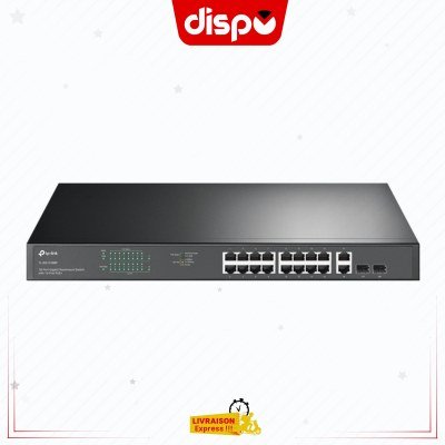 Switch TP-LINK TL-SG1218MP Switch rackable 18 ports – 16 Ports PoE+