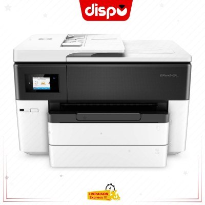 Imprimante HP Officejet Pro 7740 A3 Jet D’encre Couleur Multifonction Wi-Fi Blanc
