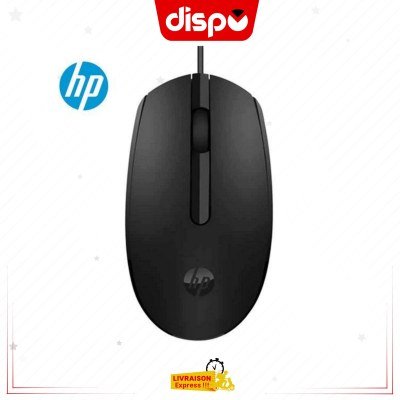 Souris Filaire HP M10, optique USB - Noir