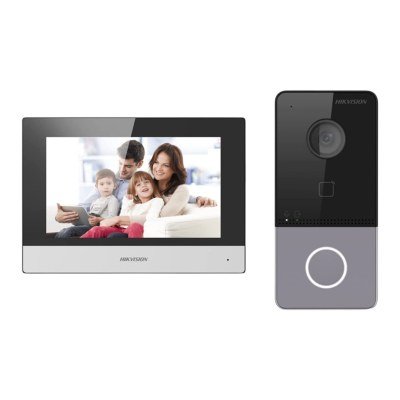 Kit d'interphone DS-KV6113-WPE1 Hikvision IP Ultra Villa avec Prox