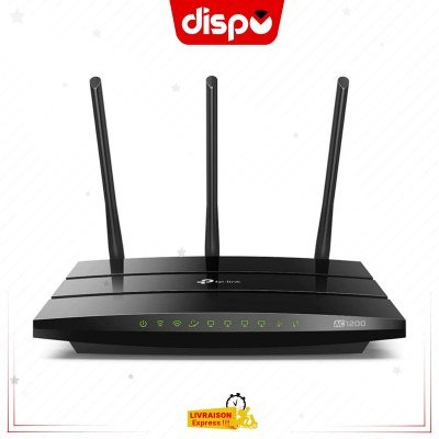 Routeur TP-Link Archer C1200 _ Routeur / Point D'accès Gigabit Wi-Fi Bi-Bande AC1200 Mbps
