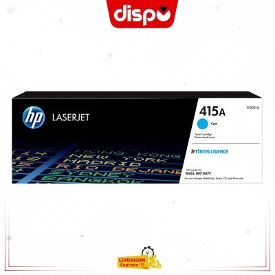 Cartouche de Toner HP 415A Bleu LaserJet