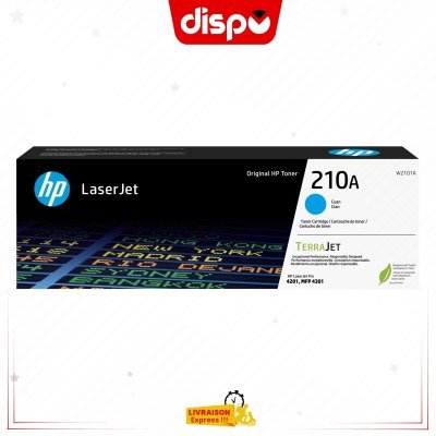 Cartouche de Toner HP 210 A Bleu LaserJet