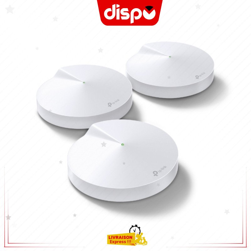 Répéteur TP-Link Déco M5 (3-Pack) _Système Wi-Fi Mesh AC1300 Pour Toute La Maison