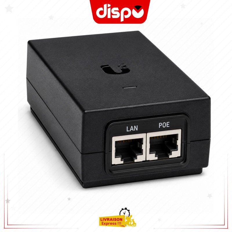 Injecteur PoE Ubiquiti 48VDC 0.5A