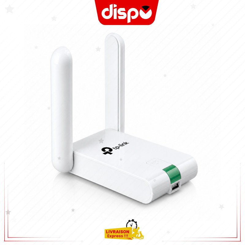 Adaptateur TP-Link TL-WN822N USB Wi-Fi 300 Mbps