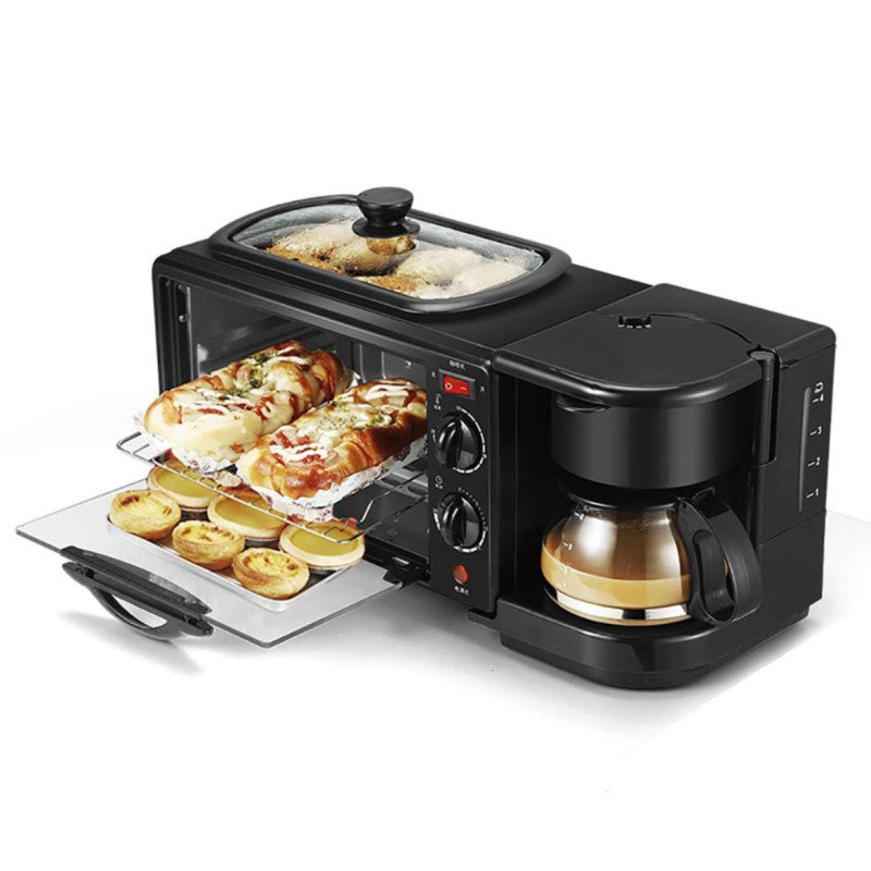 Machine à petit-déjeuner électrique 3 en 1 Silver Crest SC-206