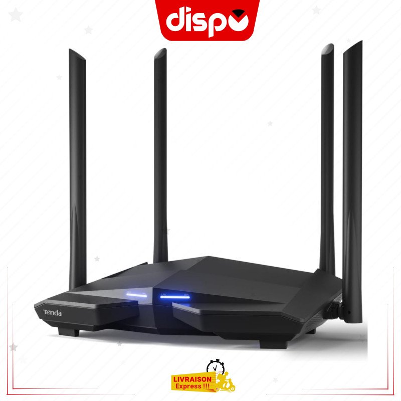 Routeur Tenda AC10 AC1200 : Le Routeur Gigabit qui Révolutionne votre Connexion