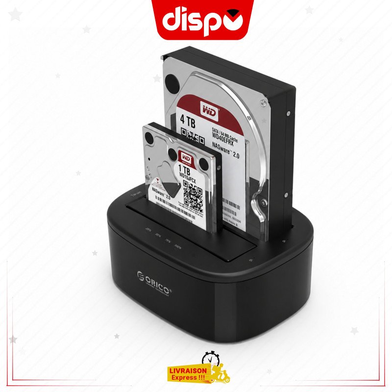 Station d'accueil pour disque dur ORICO 6228US3