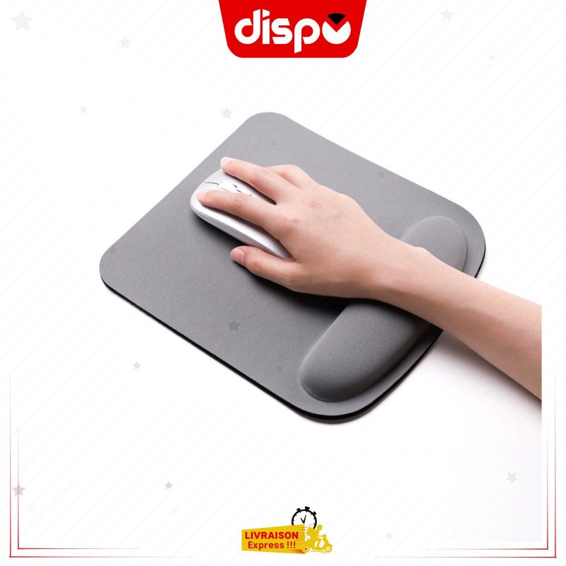 Tapis de souris F12 Ergonomique avec Repose-Poignet